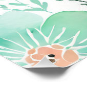 Gepersonaliseerde Boho Baby Poster - Otter Design Perfect Poster (Hoek)