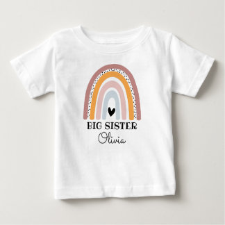 Gepersonaliseerde Boho Rainbow Big Sister