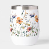 Gepersonaliseerde Boho Wildflowers Gift (Achterkant)