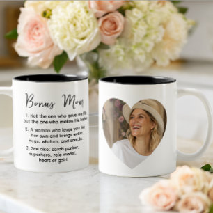 gepersonaliseerde Bonus Mom definitie Tweekleurige Koffiemok