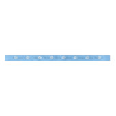 Gepersonaliseerde boodschap: Blue Polka Dot Ribbon Lint (Voorkant)