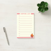 Gepersonaliseerde boodschappenlijst post-it® notes (Kantoor)