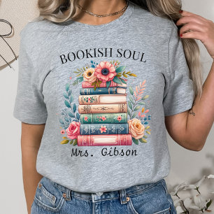 Gepersonaliseerde Book Lover Gift, Book Club Reade Tri-Blend Shirt