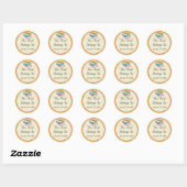 Gepersonaliseerde bookplate stickers (Vel)