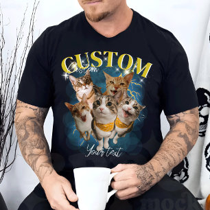 Gepersonaliseerde Bootleg Retro  Funny Rap T-shirt