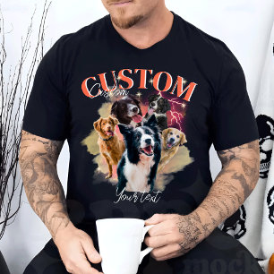 Gepersonaliseerde Bootleg Retro  Funny Rap T-shirt