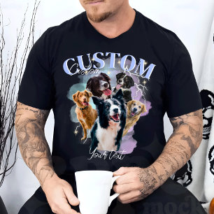 Gepersonaliseerde Bootleg Retro  Funny Rap T-shirt