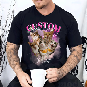 Gepersonaliseerde Bootleg Retro Funny Rap T-shirt