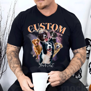 Gepersonaliseerde Bootleg Retro  Funny Rap T-shirt