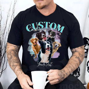 Gepersonaliseerde Bootleg Retro  Funny Rap T-shirt