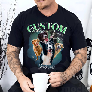 Gepersonaliseerde Bootleg Retro  Funny Rap T-shirt