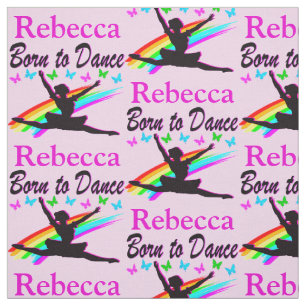 GEPERSONALISEERDE BORN TO DANCE GEPERSONALISEERDE STOF