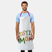 Gepersonaliseerde Bostin Mum Black Country Schort (Gedragen)