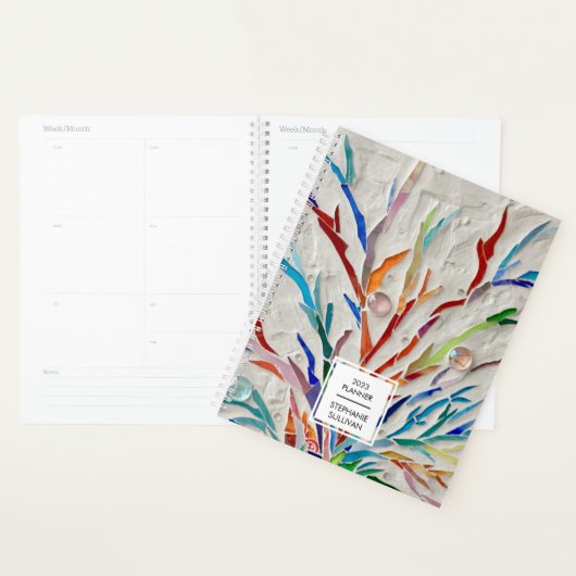 Gepersonaliseerde botanische planner 2023 (Display)
