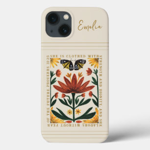 Gepersonaliseerde Botanische Telefoonhoes iPhone 13 Hoesje