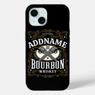 Gepersonaliseerde Bourbon  Pistolen Whiskey Label