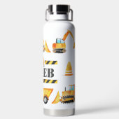 Gepersonaliseerde bouwfles voor water waterfles (Achterkant)