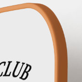 Gepersonaliseerde brandweermonogram pickleball paddle (Links Detail)