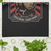 Gepersonaliseerde Breedhuis Etiket Bierbrouwerij P Theedoek (Gevouwen)