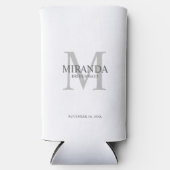 Gepersonaliseerde bridesmaïd's monogram en naam (Voorkant)
