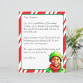 Gepersonaliseerde brief van Sinterklaas voor kinde (Staand voorkant)