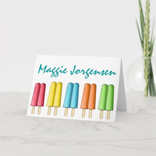 Gepersonaliseerde briefkaarten / uitnodigingen - S (Voorkant)