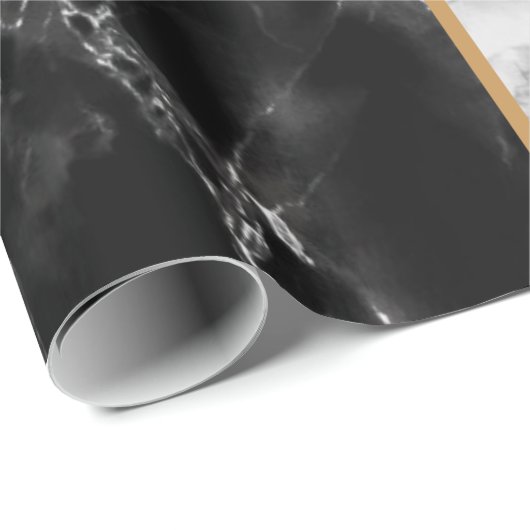 Gepersonaliseerde briefverpakking papier marmeren (Rol Hoek)