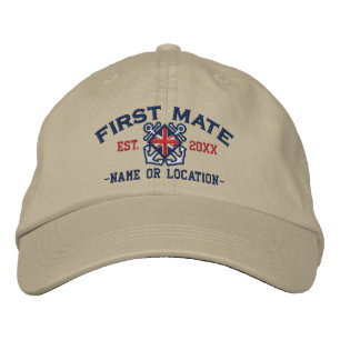 Gepersonaliseerde Britse vlag Eerste Mate Nautical Pet