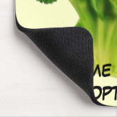 Gepersonaliseerde Broccoli Cartoon Muismat (Hoek)