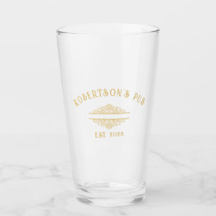 Gepersonaliseerde brouwerij glas