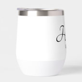 Gepersonaliseerde bruid Drinkware (Rechts)