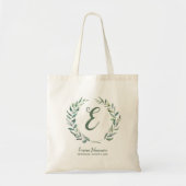 Gepersonaliseerde bruidsmeisje bruids partij voors tote bag (Voorkant)