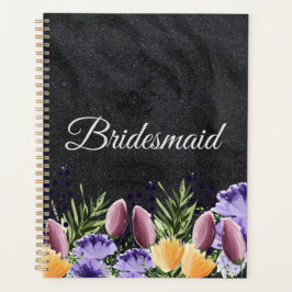 Gepersonaliseerde bruidsmeisje cadeau idee planner