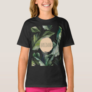 Gepersonaliseerde bruidsmeisje geschenken, vrijgez t-shirt
