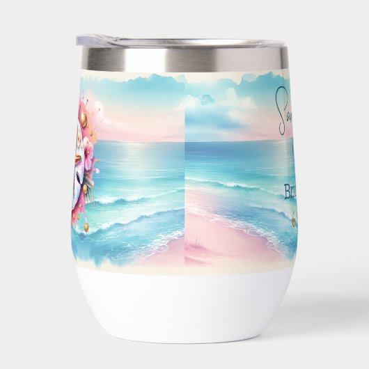 Gepersonaliseerde bruidsmeisje om kustbruiloft te  (Rechts)