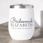 Gepersonaliseerde bruidsmeisje script bruiloft