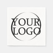 Gepersonaliseerde bruiloft aangepaste idee Creëer  Servet (Voorkant)