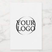 Gepersonaliseerde bruiloft aangepaste idee Creëer  Voedselcontainer Etiket (Enkel label)