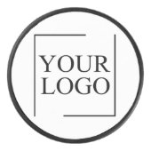 Gepersonaliseerde bruiloft aangepaste idee toevoeg hockey puck (Voorkant)