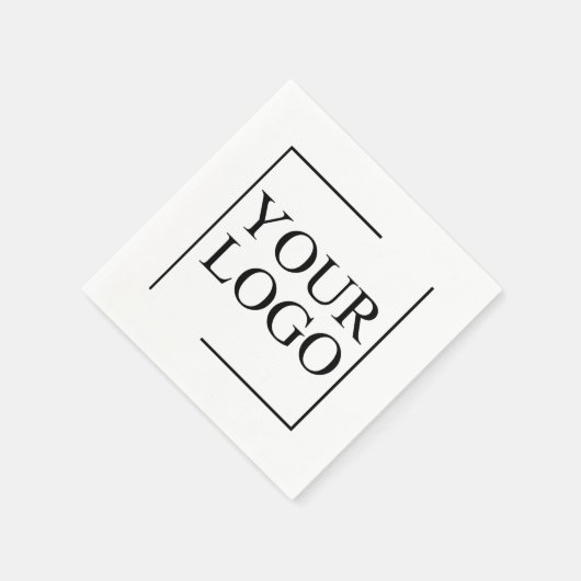 Gepersonaliseerde bruiloft aangepaste idee toevoeg servet (Hoek)