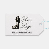 Gepersonaliseerde bruiloft aangepaste idee Voeg uw Cadeaulabel (Voorkant (Horizontaal))