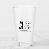 Gepersonaliseerde bruiloft aangepaste idee Voeg uw Glas (Voorkant)