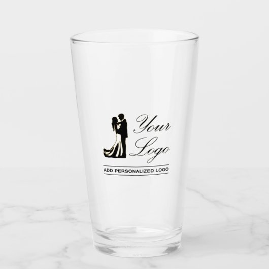 Gepersonaliseerde bruiloft aangepaste idee Voeg uw Glas (Voorkant)