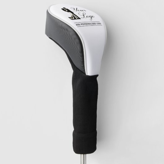 Gepersonaliseerde bruiloft aangepaste idee Voeg uw Golfheadcover (Schuin)