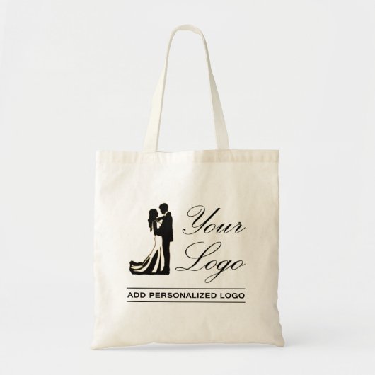 Gepersonaliseerde bruiloft aangepaste idee Voeg uw Tote Bag (Voorkant)