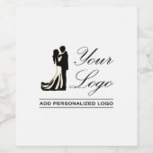 Gepersonaliseerde bruiloft aangepaste idee Voeg uw Wijn Etiket (Enkel label)