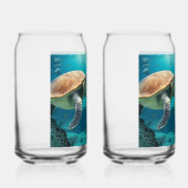 Gepersonaliseerde bruiloft champagne fluiten – Ele Blikvorm Glas (Rechts)