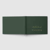 Gepersonaliseerde bruiloft gastenboek met Folie (Volledig)