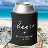 Gepersonaliseerde bruiloft gunsten Gepersonaliseer Blikjeskoeler