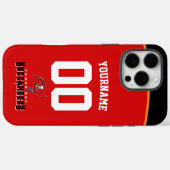 Gepersonaliseerde Buccaneers Jersey Amerikaans Foo Case-Mate iPhone Case (Achterkant (horizontaal))